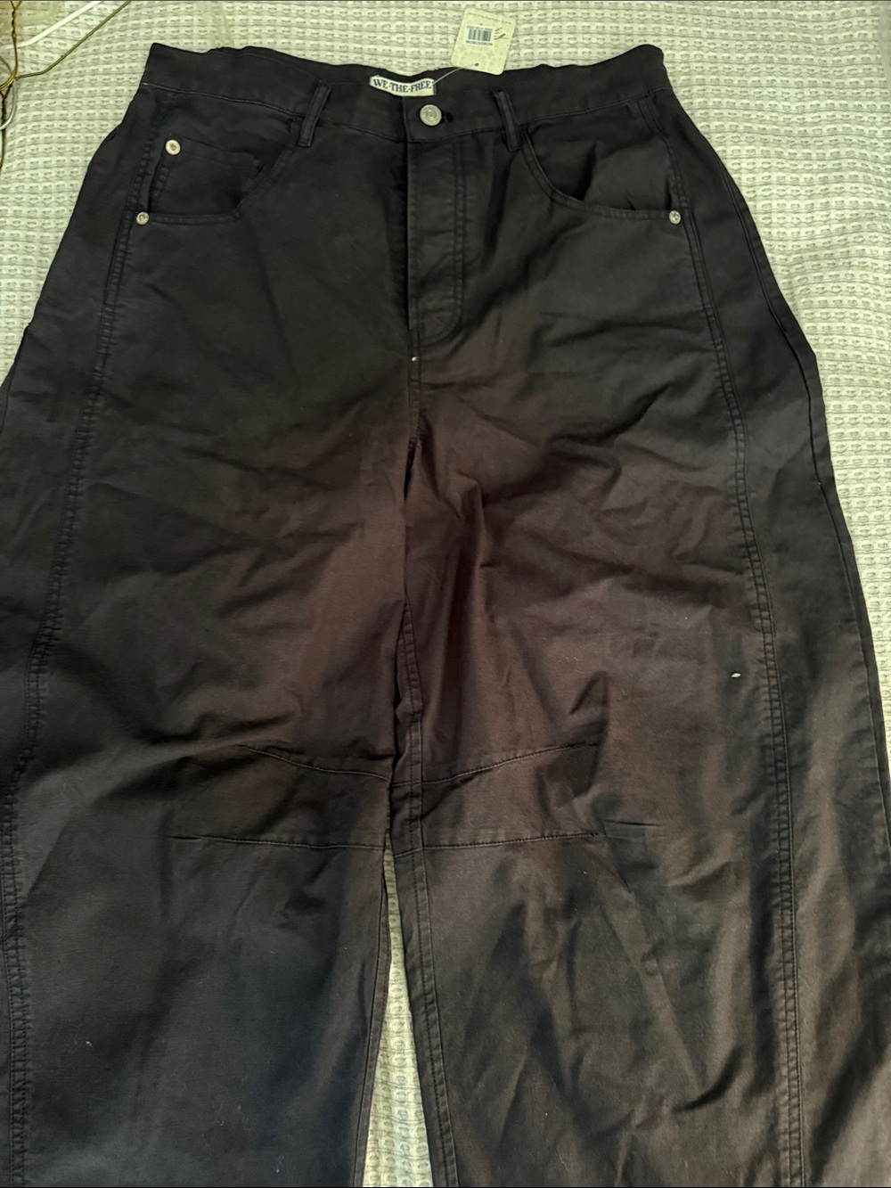 Black Barrel Jeans by We the Free in size 30. NWT